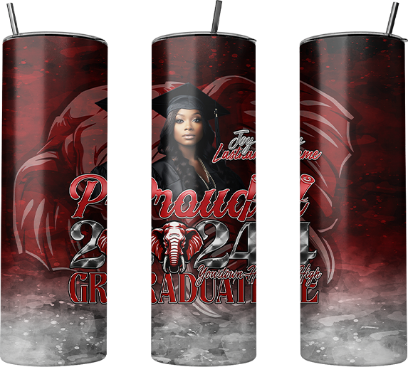 Graduation 2024 Proud Graduate Tumbler